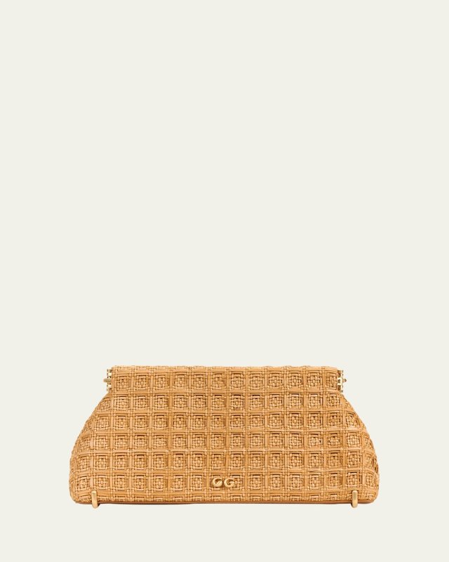 Lillia Mini Woven Clutch Bag